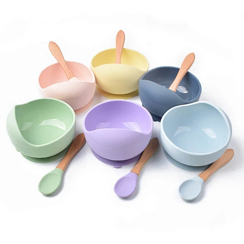 baby bowls and spoons