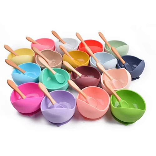baby bowls and spoons